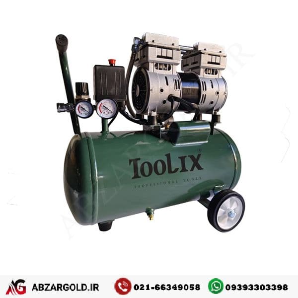 کمپرسور باد سایلنت تولیکس 24 لیتری مدل TX-2824
