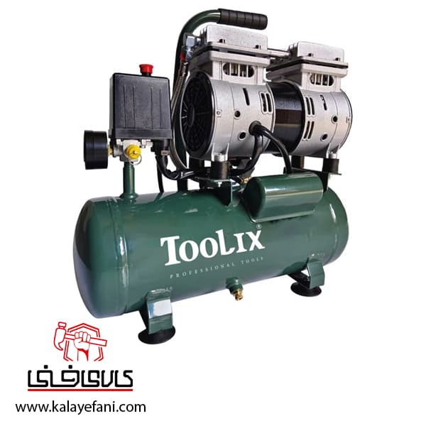 کمپرسور باد سایلنت تولیکس 9 لیتری مدل TX-2809 — تصویر ۷