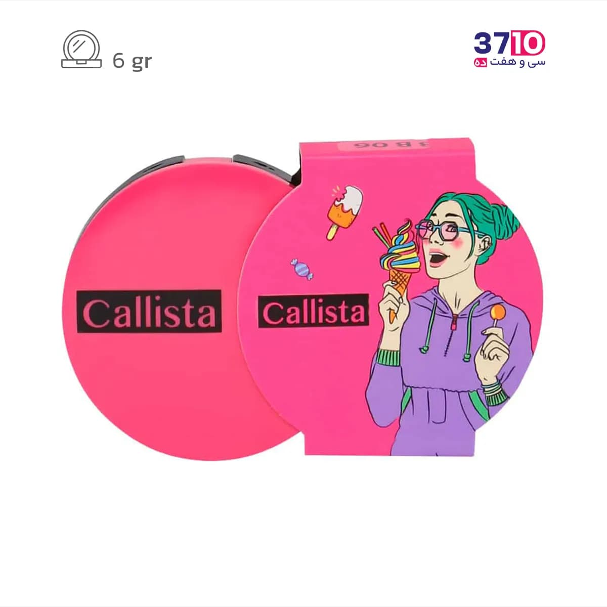 رژ گونه کالیستا مدل Color and Art شماره B02 — تصویر ۹