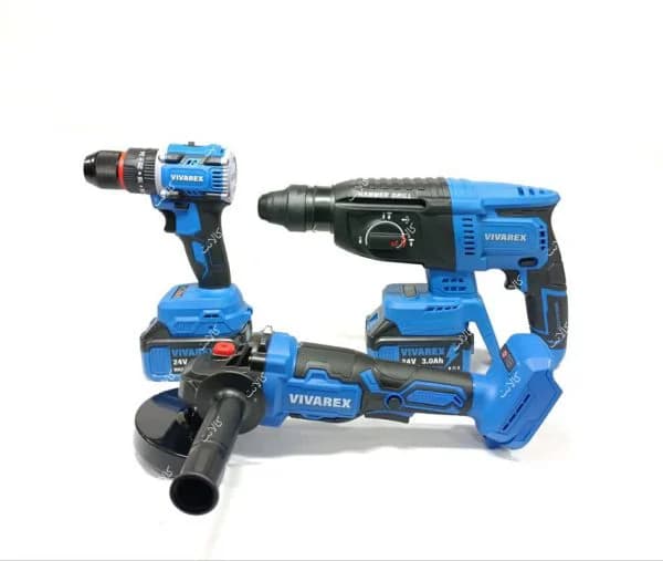 کیت شارژی براشلس 20 ولت سه عددی ویوارکس مدل VR2403-BCK (باطری2عددی) — تصویر ۵
