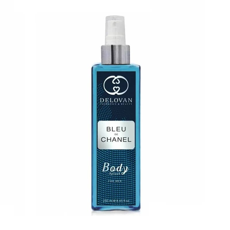 بادی اسپلش مردانه دلوان مدل bleu de chanel حجم 250 میلی لیتر