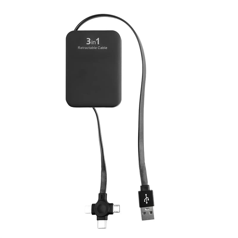 کابل تبدیل USB به USB-C / microUSB / لایتنینگ پرووان مدل PCC365R طول 1 متر — تصویر ۵