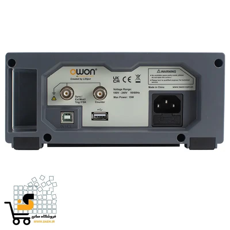فانکشن ژنراتور دیجیتال 30MHz دو کاناله DGE-3032 ساخت کمپانی OWON — تصویر ۹