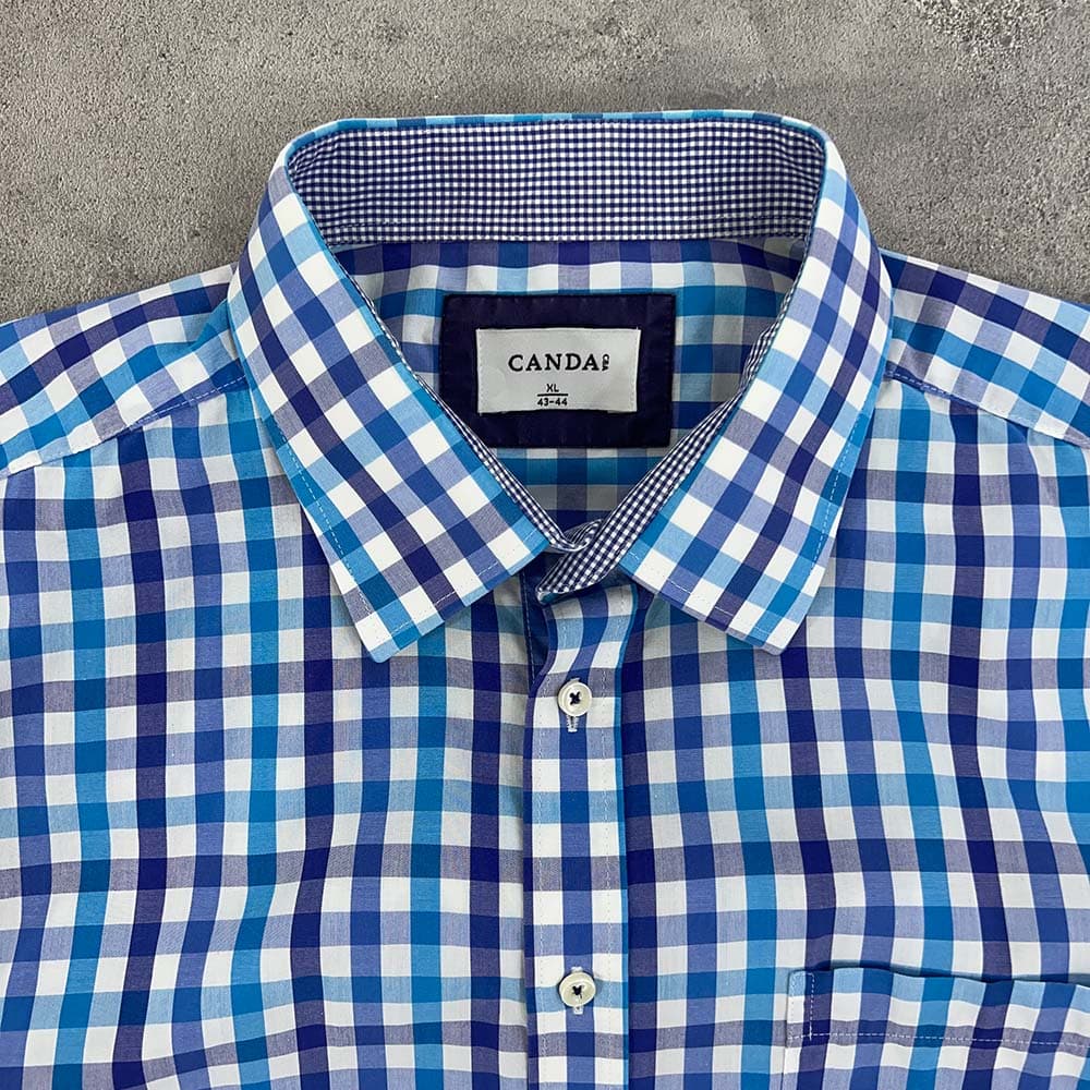 پیراهن مردانه لینن اورجینال CANDA سایز 2XL — تصویر ۸