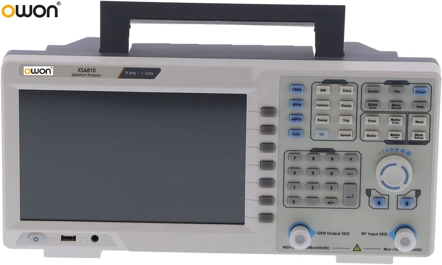 اسپکتروم آنالایزر 1گیکاهرتز مدل XSA810 کمپانی OWON