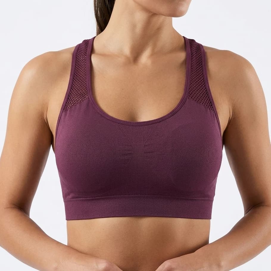 نیم تنه اورجینال WORK OUT رنگ بادمجانی سایز XL — تصویر ۲
