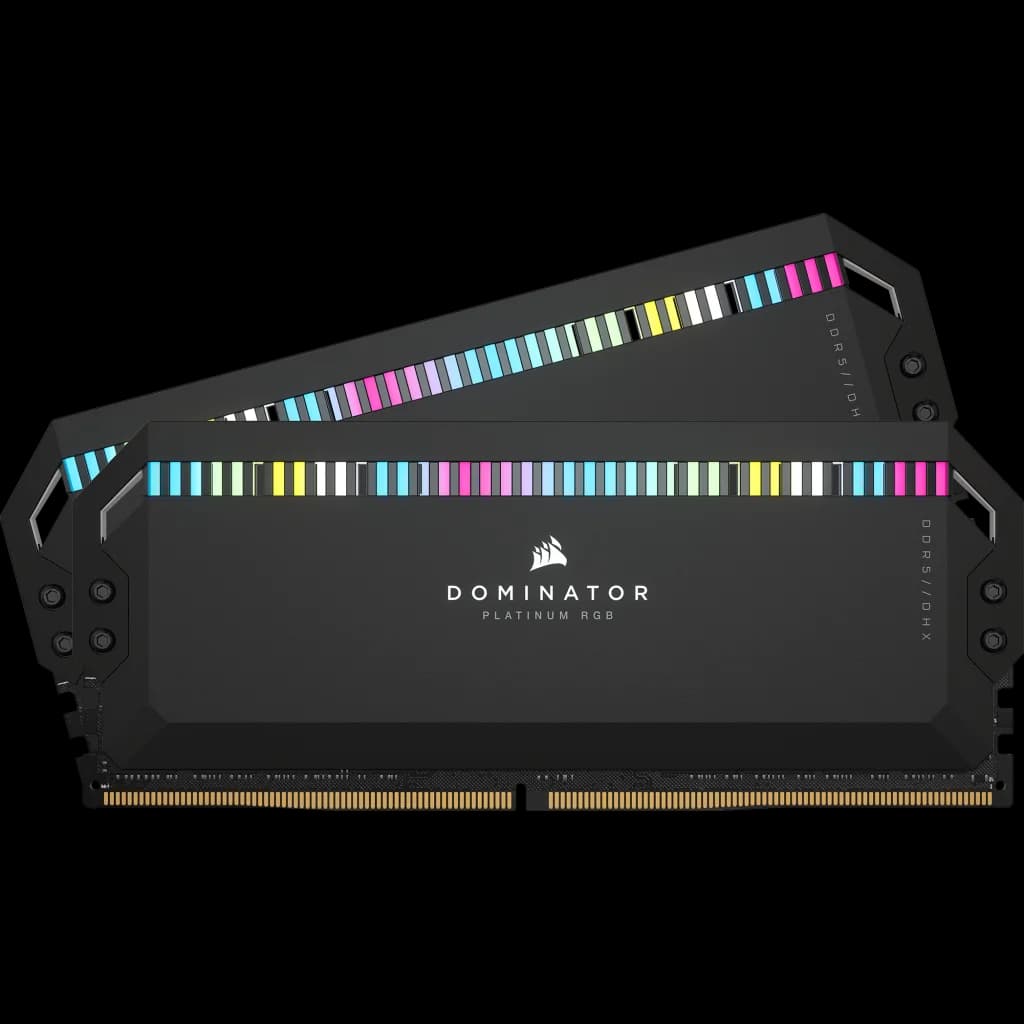 رم کامپیوتر کورسیر Dominator Titanium RGB 64GB (2×32) 6000MHz CL30 Grey — تصویر ۴