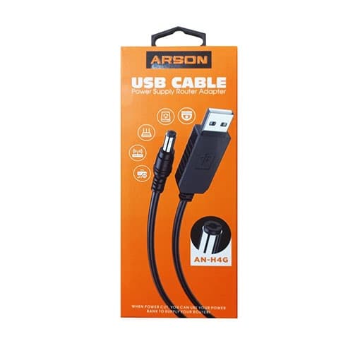 کابل تبدیل USB به DC آرسون AN-H4G — تصویر ۴