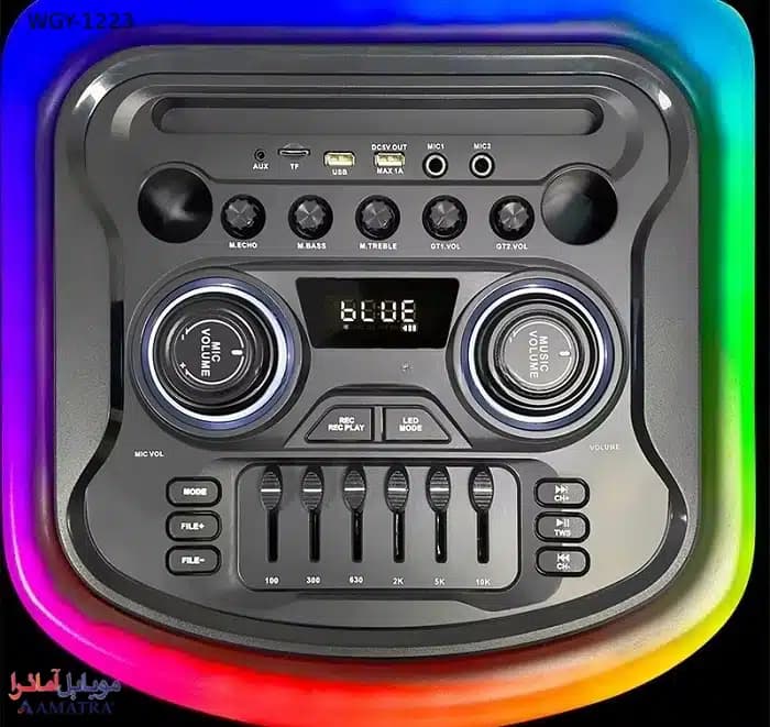 اسپیکر بلوتوثی WGY 1223 — تصویر ۶