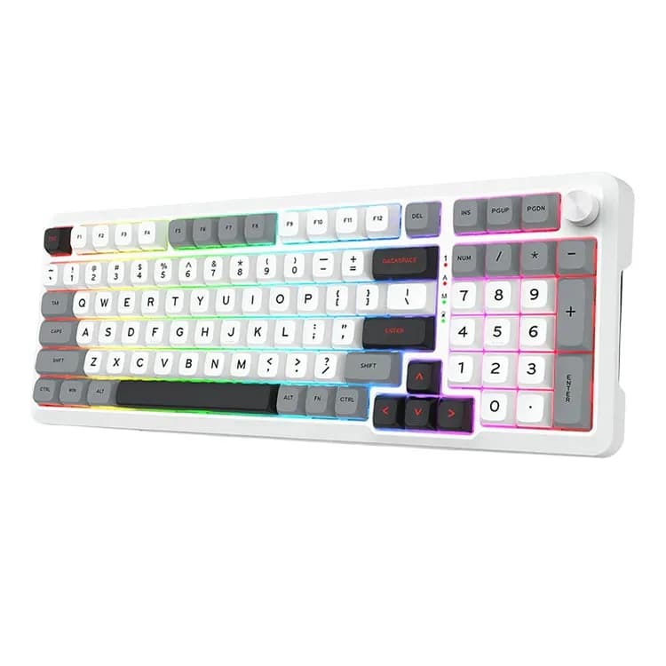 کیبورد بی سیم گیمینگ ردراگون Redragon Bragi K688 Pro WGL RGB Wireless — تصویر ۴