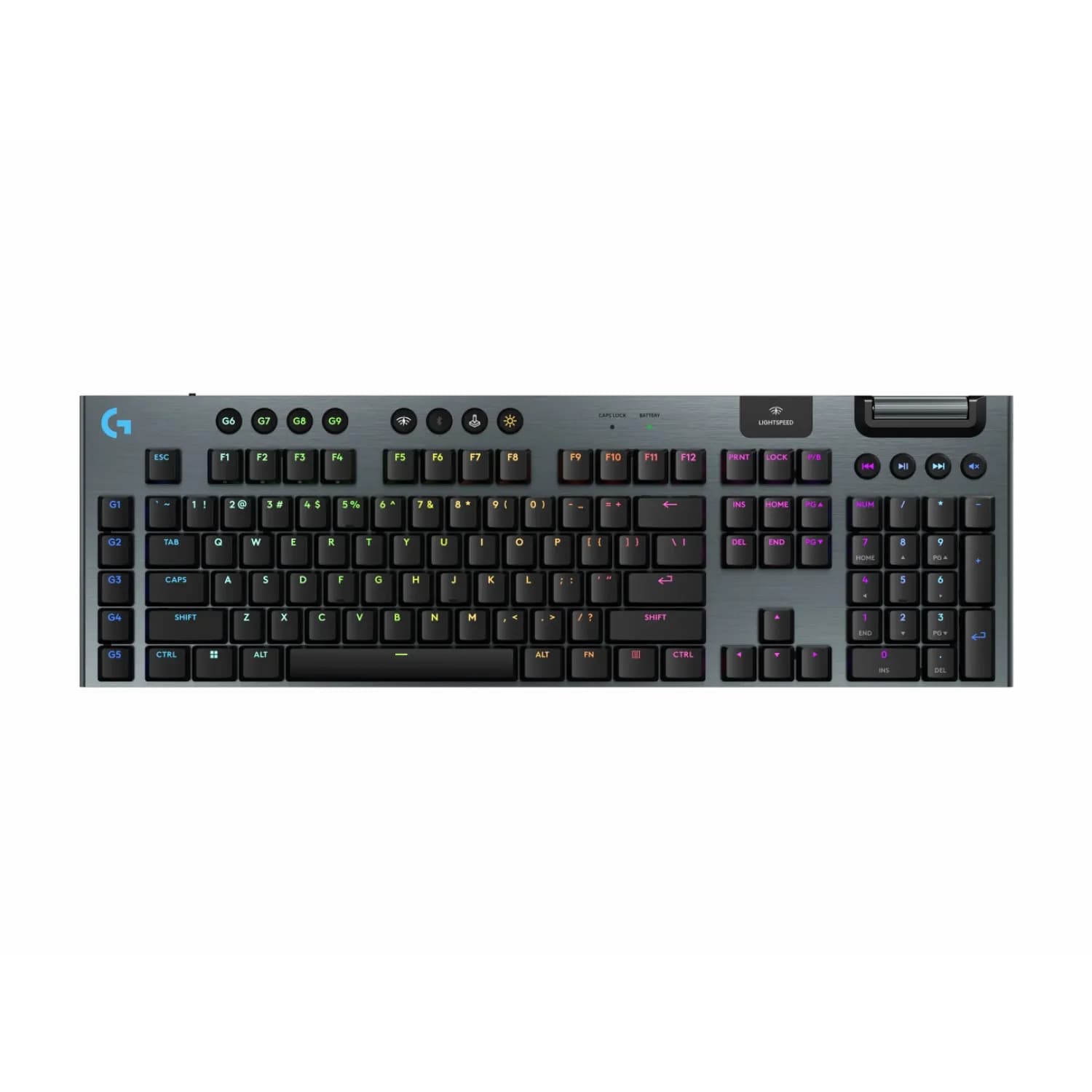 کیبورد Logitech G915 X Lightspeed – Blue Switch