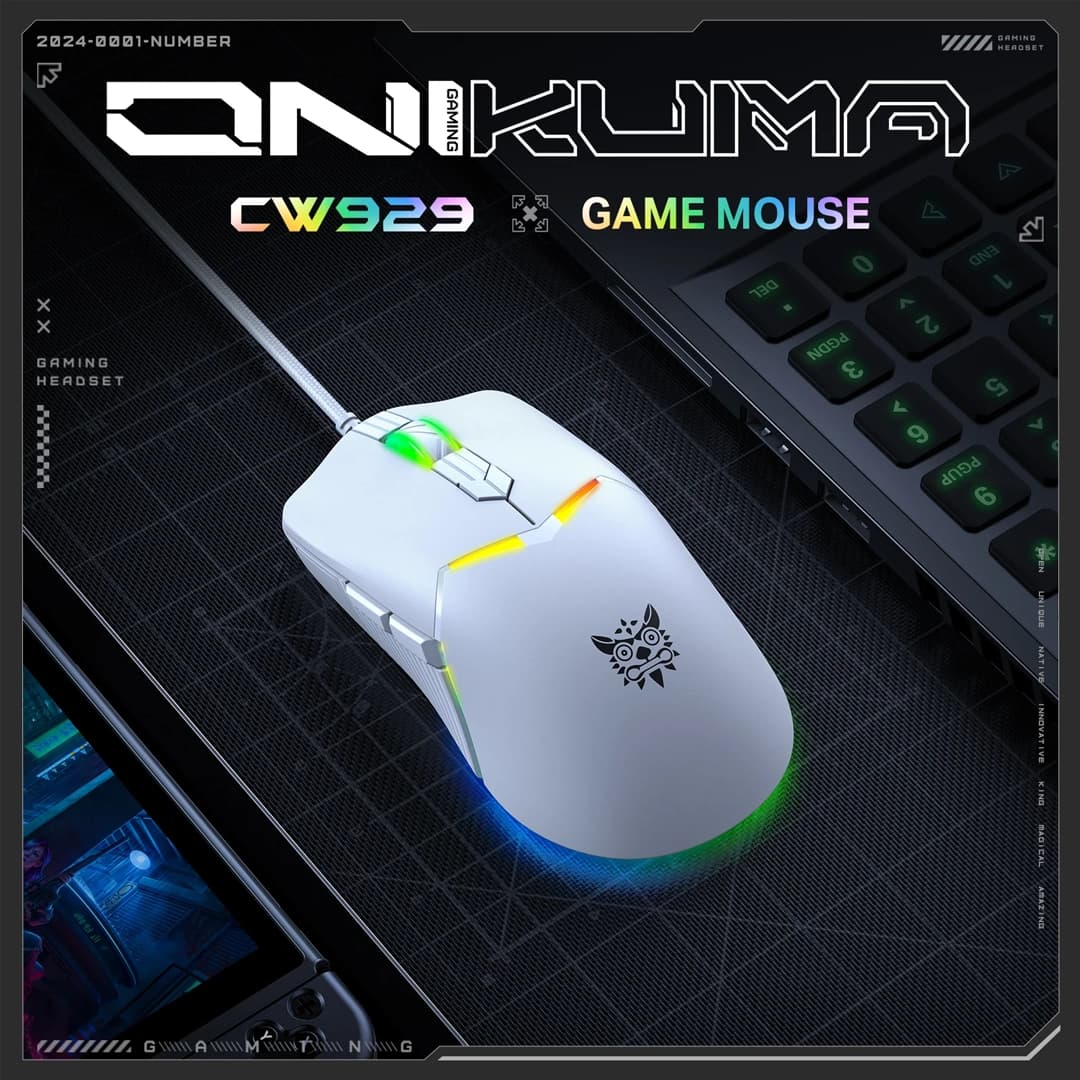 موس Onikuma CW929 – Black — تصویر ۷