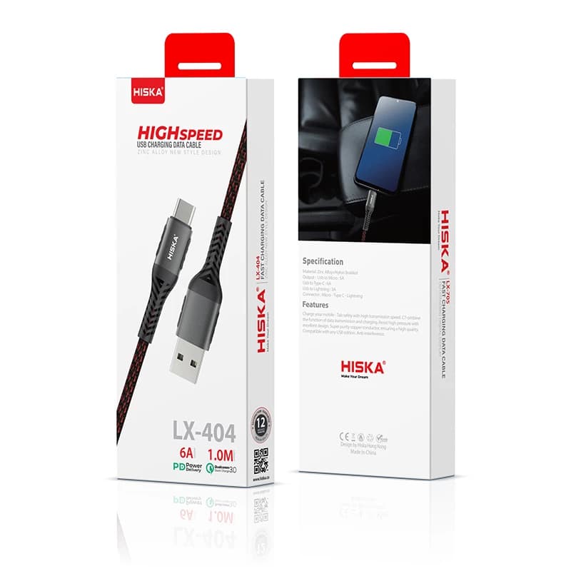 کابل شارژ HISKA LX404 — تصویر ۶