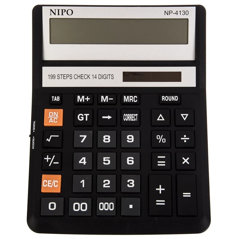ماشین حساب حسابداری نیپو مدل NP-4130 — تصویر ۲