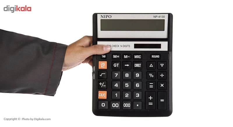 ماشین حساب حسابداری نیپو مدل NP-4130 — تصویر ۶