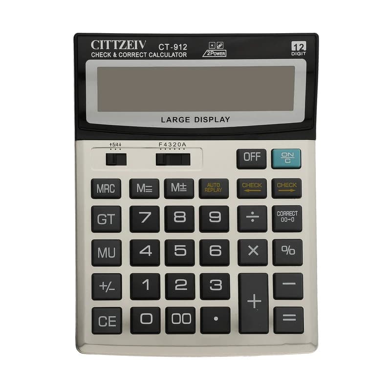 ماشین حساب سیتزیو مدل CT-912 — تصویر ۸