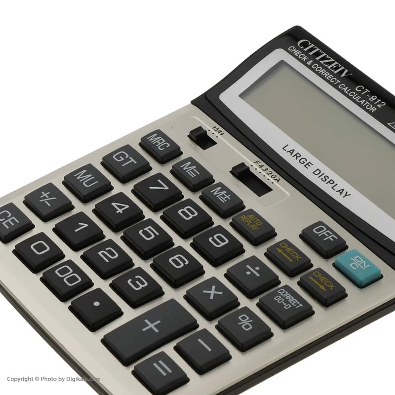 ماشین حساب سیتزیو مدل CT-912 — تصویر ۴