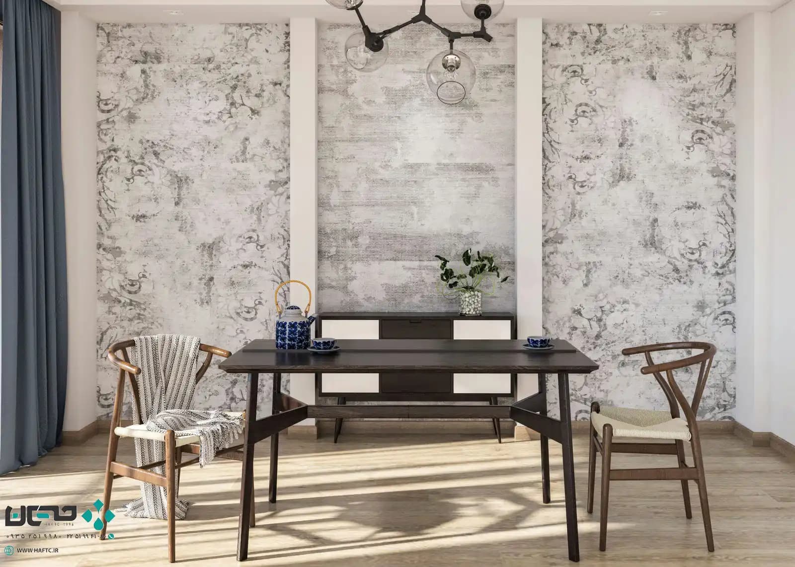 سرامیک عقیق مدل بریسا 120*60 طوسی تیره مات