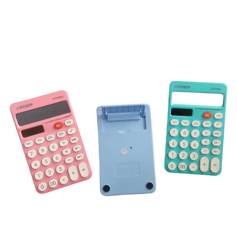 ماشین حساب سیتی زن مدل فانتزی CT-5100Li — تصویر ۳