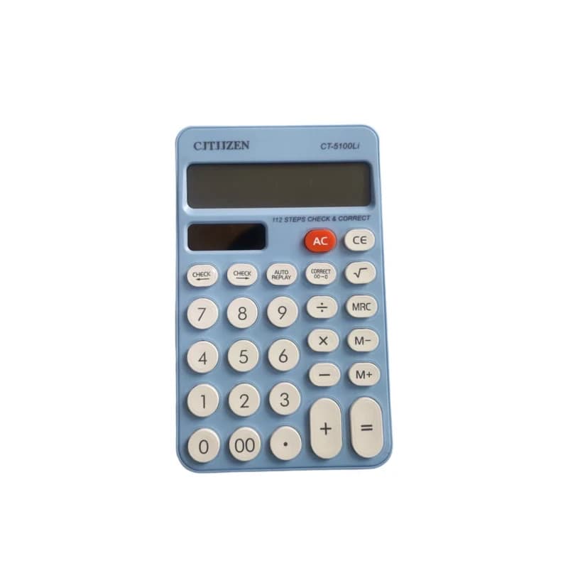 ماشین حساب سیتی زن مدل فانتزی CT-5100Li — تصویر ۲