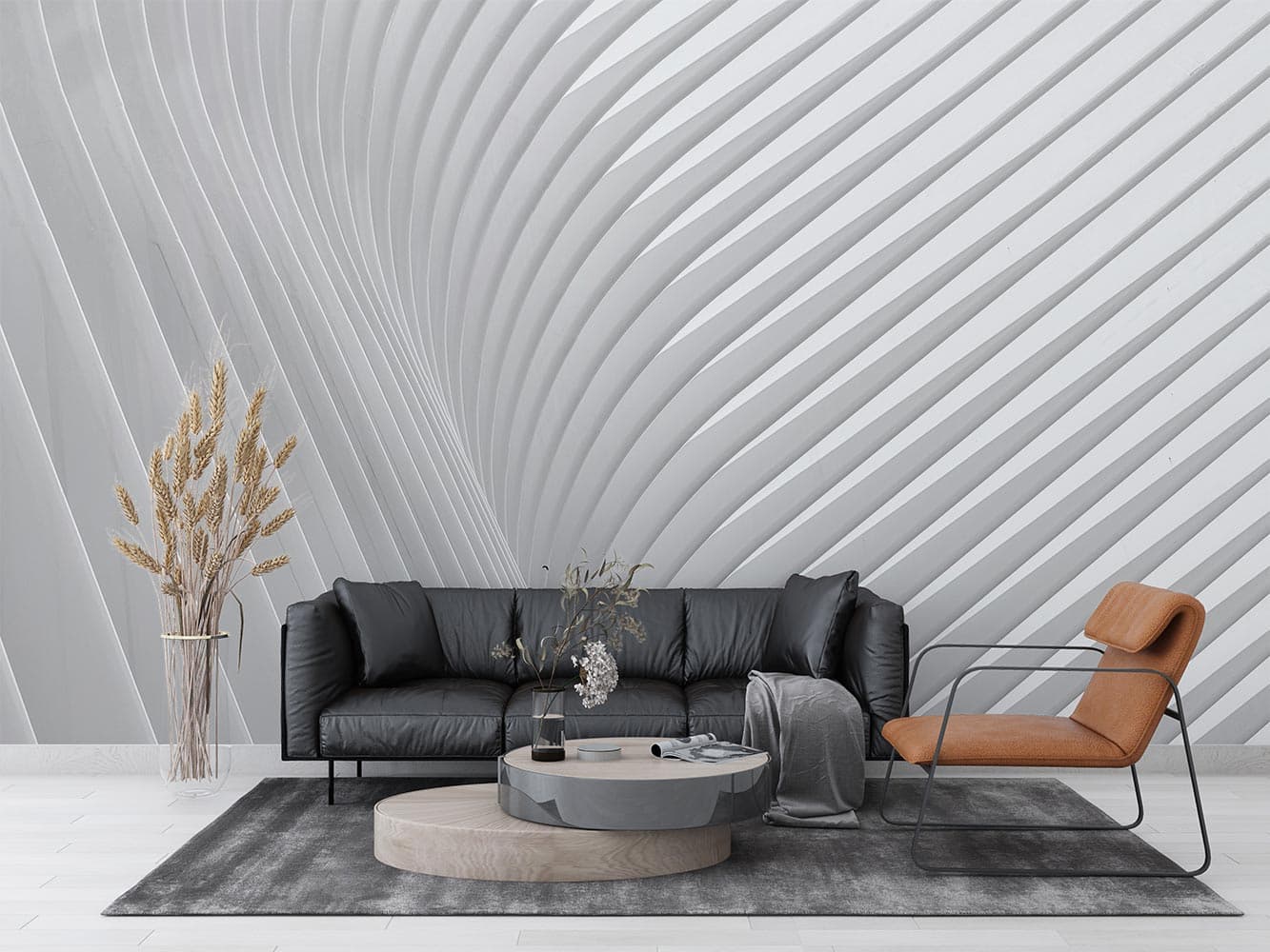 کاغذ دیواری هندسی مدرن M10277600