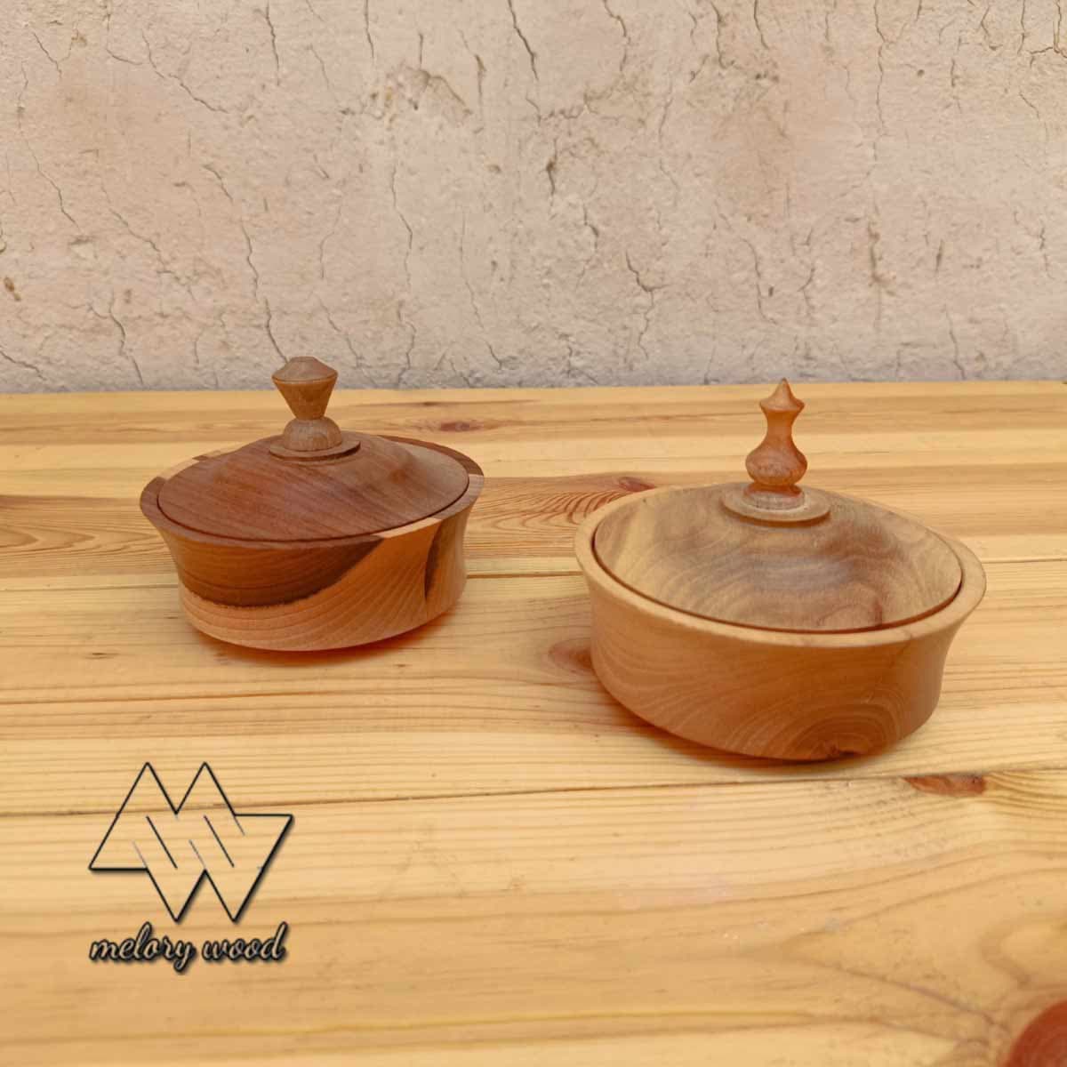 قندون چوب گردو کد d521 — تصویر ۶