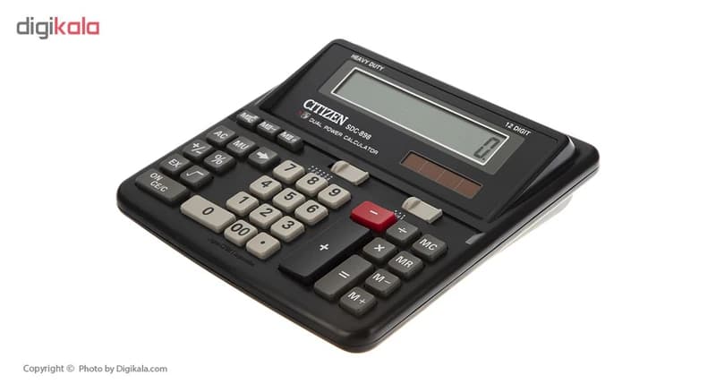 ماشین حساب سیتی زن مدل SDC-898 — تصویر ۵