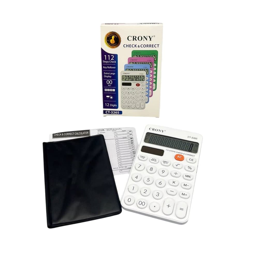 ماشین حساب کرونی مدل CT-3265 — تصویر ۷