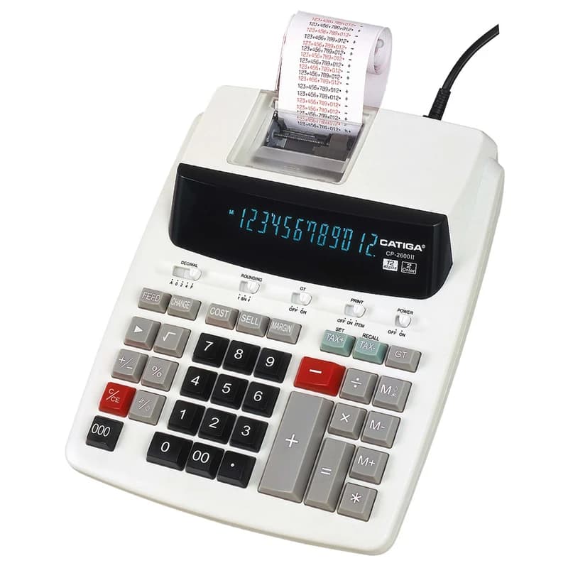 ماشین حساب کاتیگا مدل CP-2600 — تصویر ۳