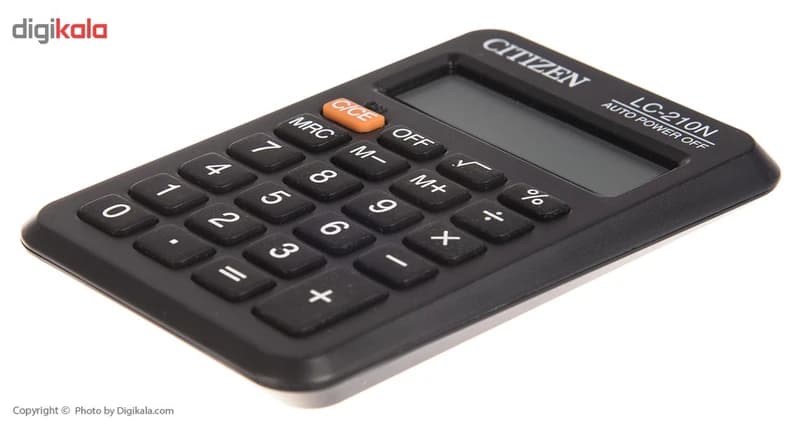 ماشین حساب جیبی سیتیزن مدل LC-210N — تصویر ۶
