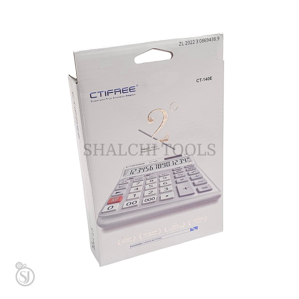 ماشین حساب سیتی فری مدل CT-140E — تصویر ۱۲