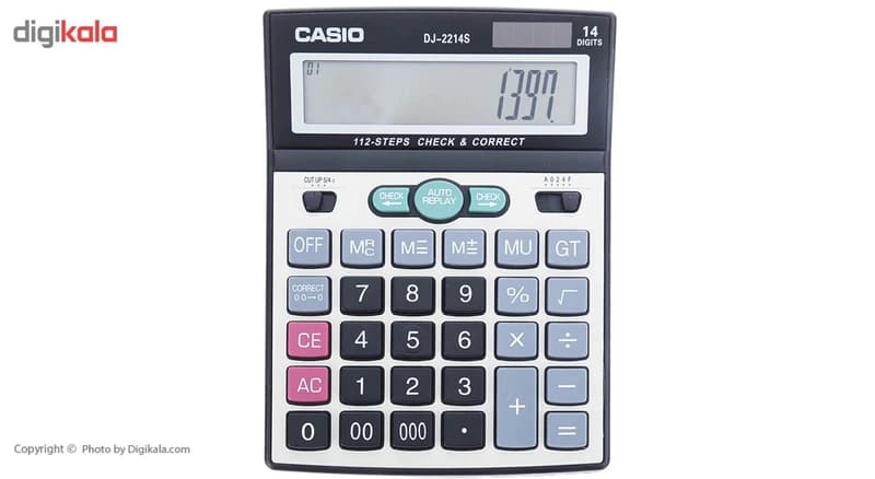 ماشین حساب مدل DJ-2214S — تصویر ۳
