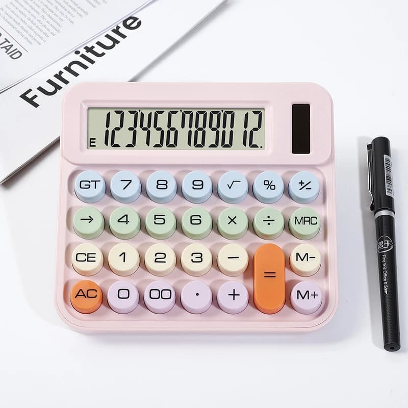 ماشین حساب رومیزی مدل خورشیدی کد DS-2811C — تصویر ۱۲