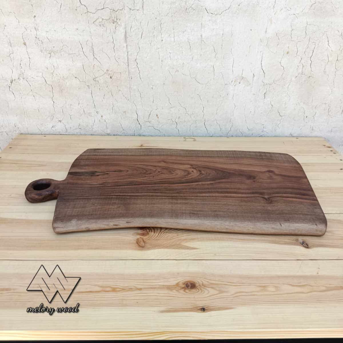 تخته برش چوب گردو یک تکه قابل شست و شو کد d450