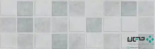 سرامیک عقیق مدل جنسیس 120*40 طوسی دکور تیره مات — تصویر ۳