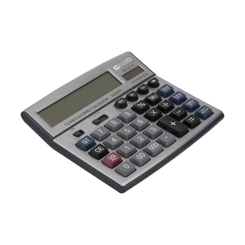 ماشین حساب کاسیو مدل DR-2214C