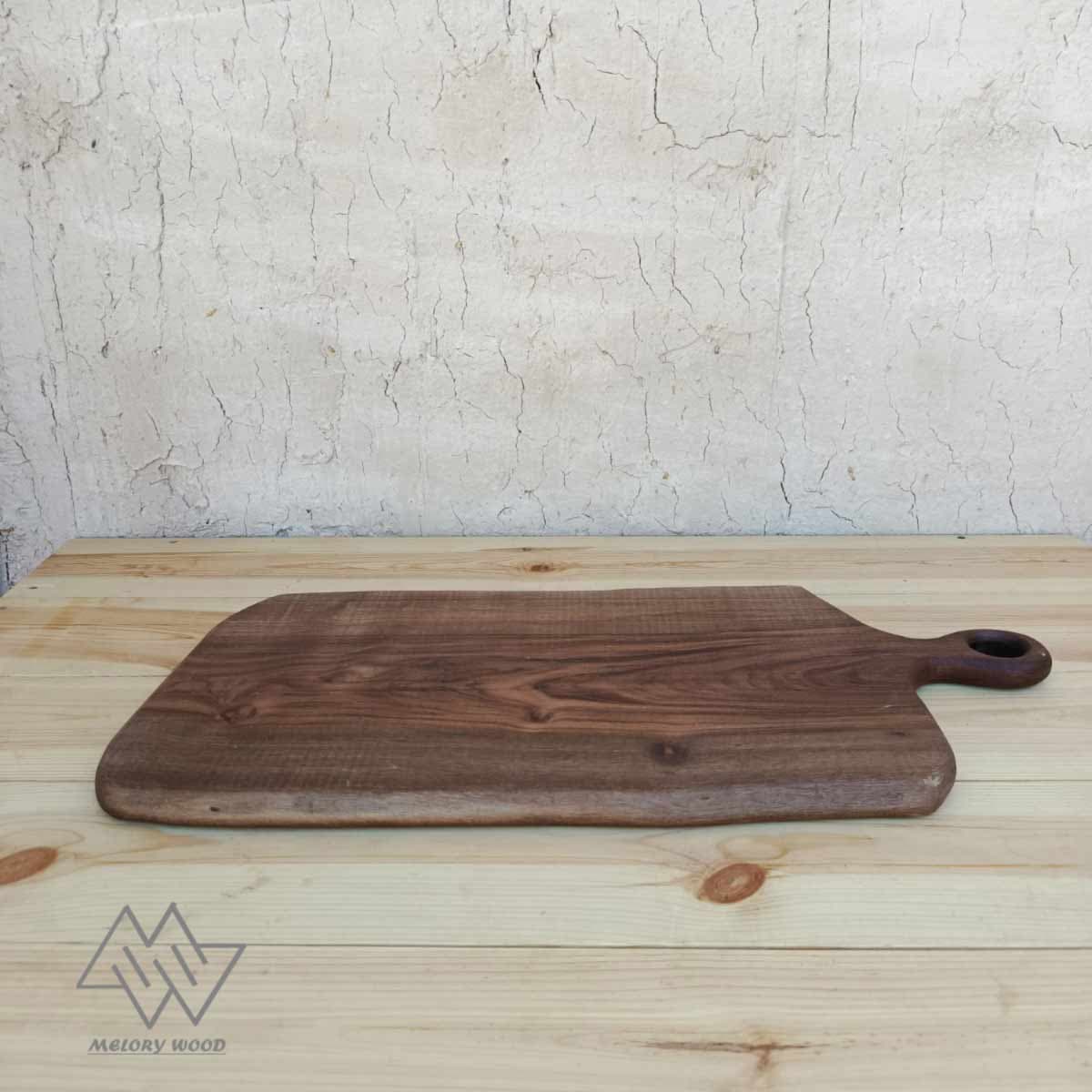 تخته برش چوب گردو یک تکه قابل شست و شو کد d404