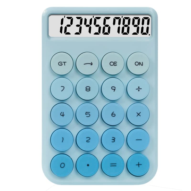 ماشین حساب رومیزی مدل پاستلی کد OS-9166 — تصویر ۱۰