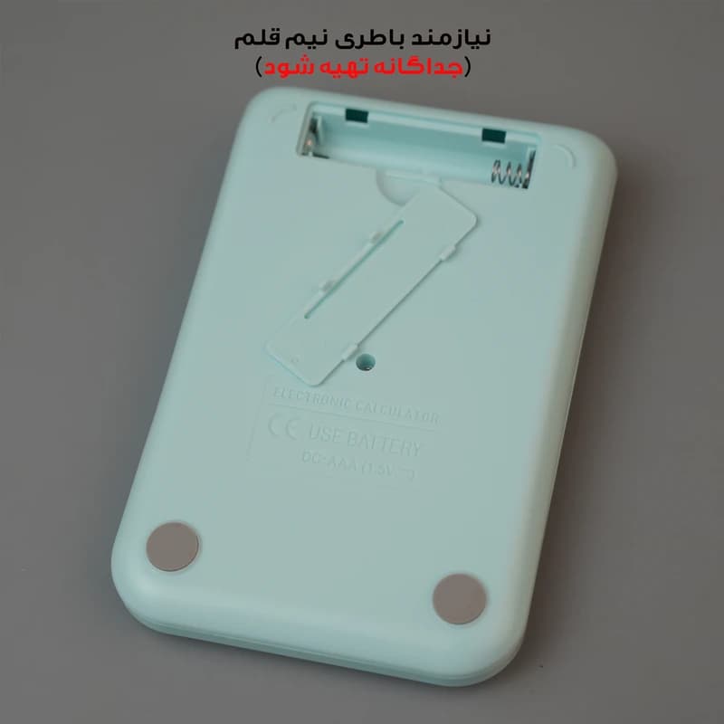 ماشین حساب رومیزی مدل پاستلی کد OS-9166 — تصویر ۸