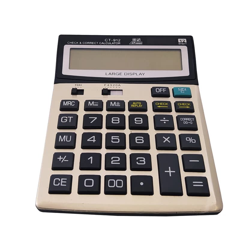 ماشین حساب مدل CT – 912 — تصویر ۲