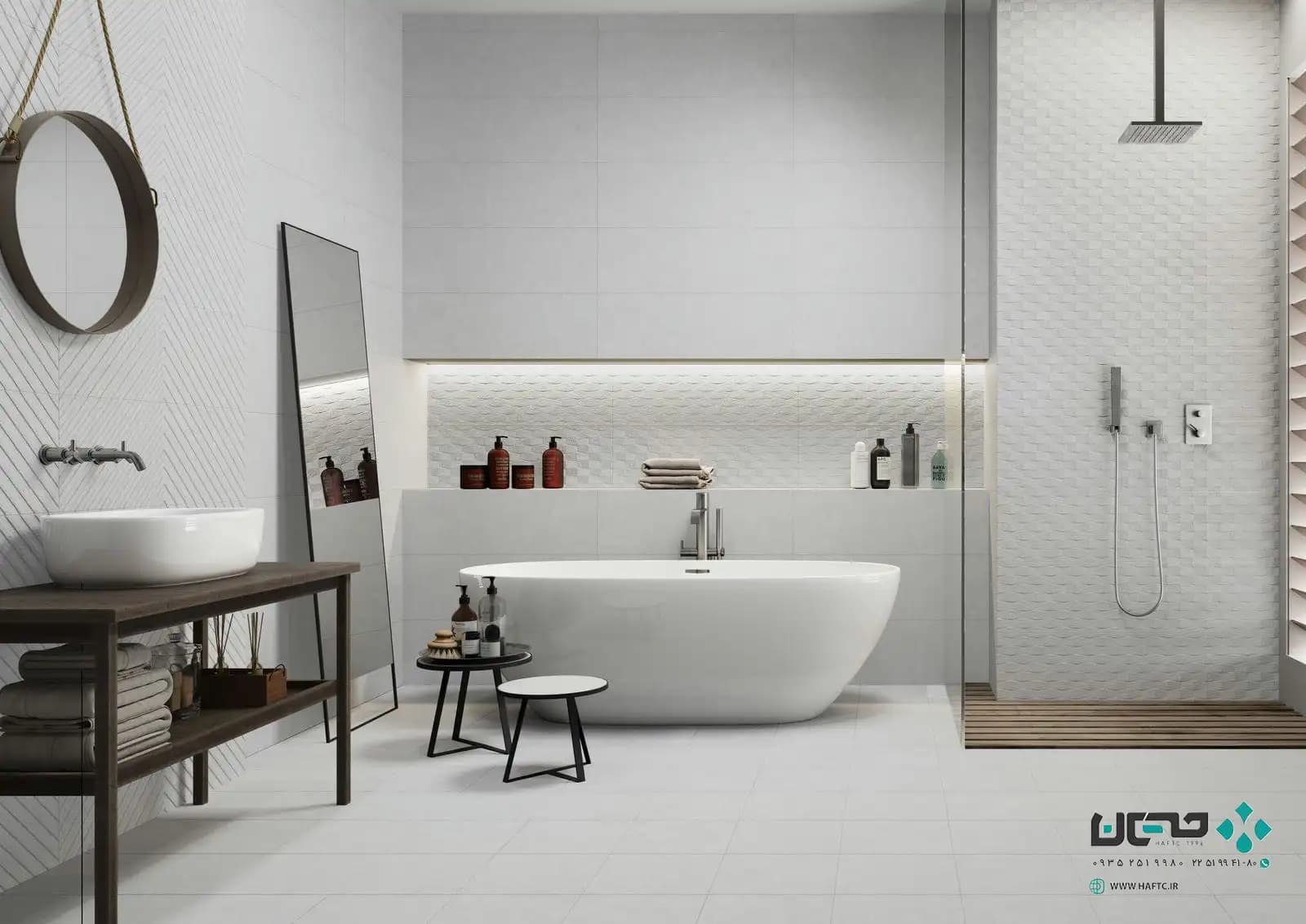 سرامیک عقیق مدل سالواتور 120*40 طوسی دکور A مات
