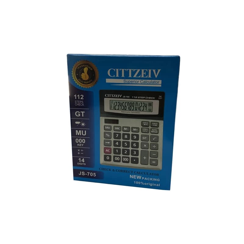 ماشین حساب سیتزیو مدل CITT. JS-705 — تصویر ۱۱