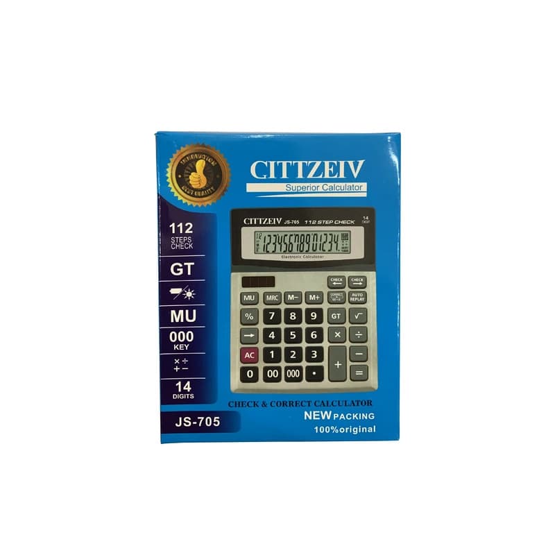 ماشین حساب سیتزیو مدل CITT. JS-705 — تصویر ۸
