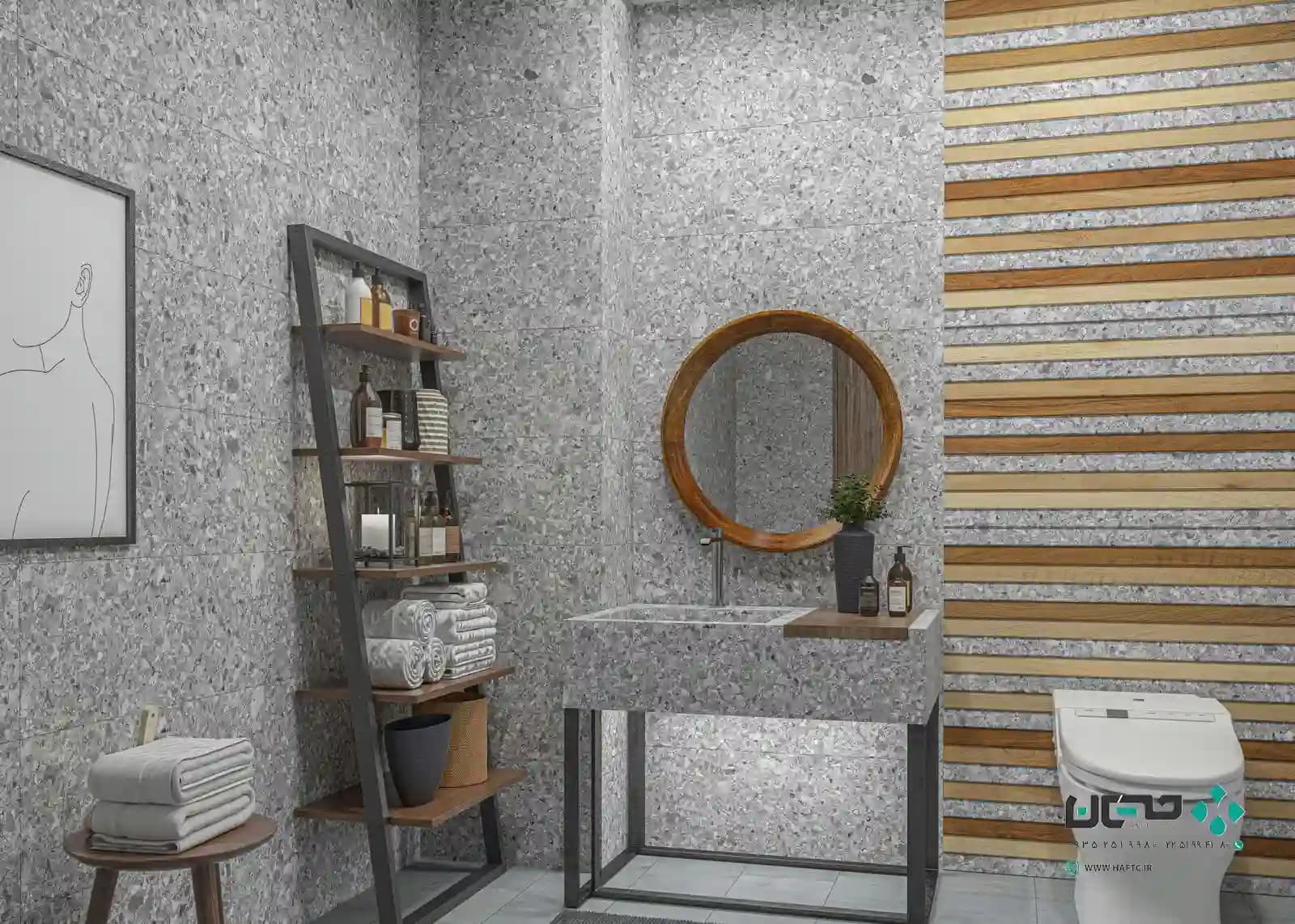سرامیک عقیق مدل استون 90*30 مات