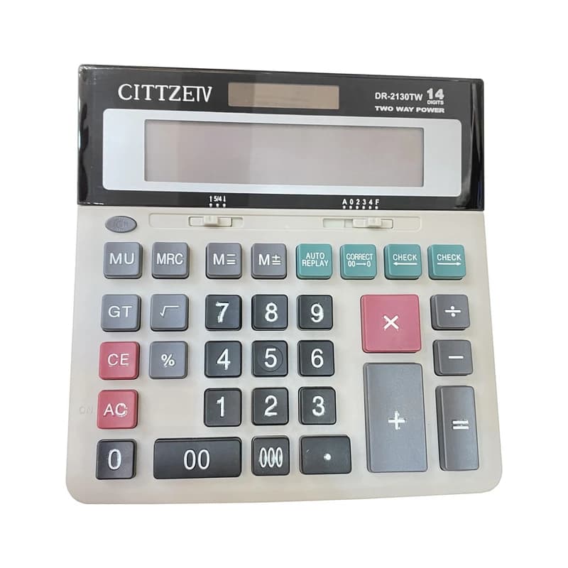 ماشین حساب سیتزیو مدل CIT-DR2130 — تصویر ۵