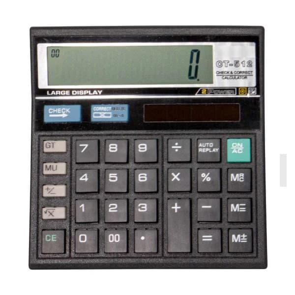 ماشین حساب مدل ct-512 — تصویر ۳