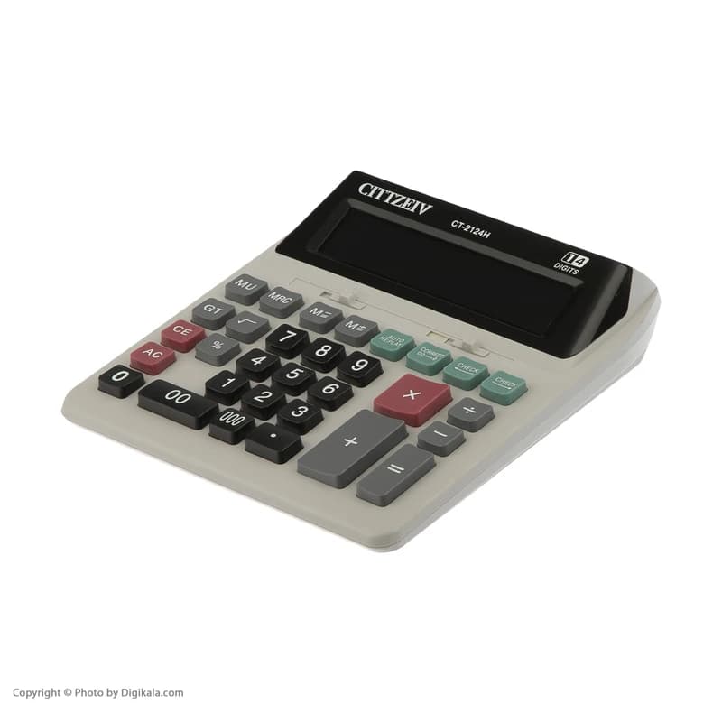 ماشین حساب سیتزیو مدل CT-2124H — تصویر ۳