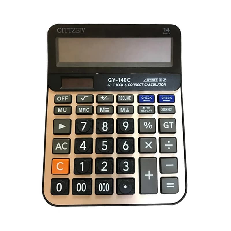 ماشین حساب سیتزیو مدل CITT-GY140 — تصویر ۲