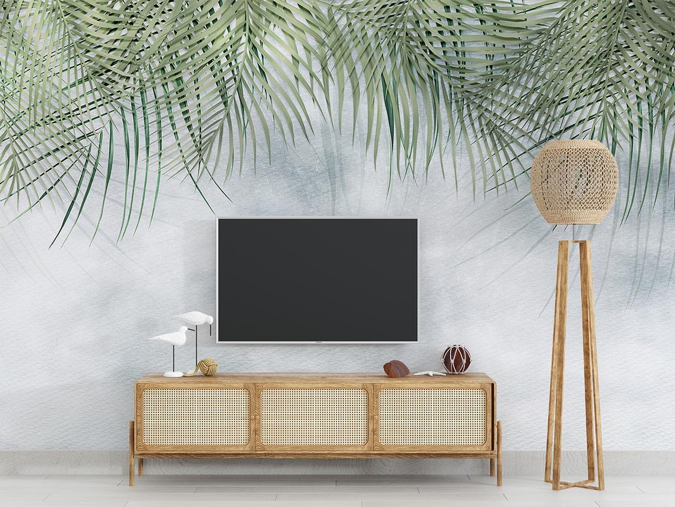 کاغذ دیواری برگ نخل M10159500
