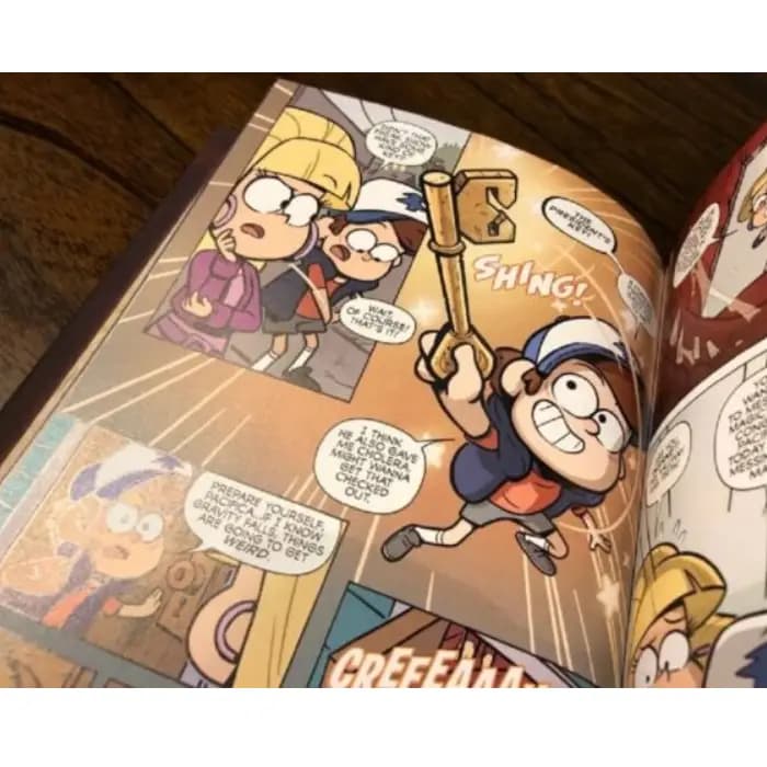 کمیک بوک آبشار جاذبه گنج گمشده Gravity Falls Comic — تصویر ۸
